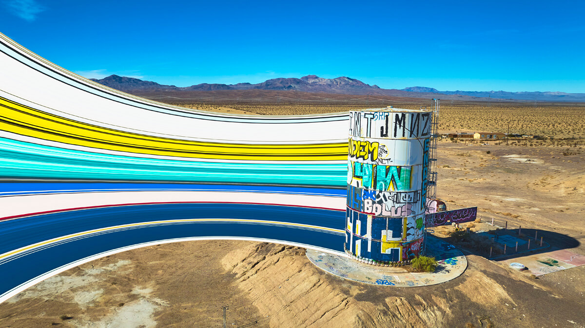 Abandoned Lake Dolores Waterpark Pixel Stretch