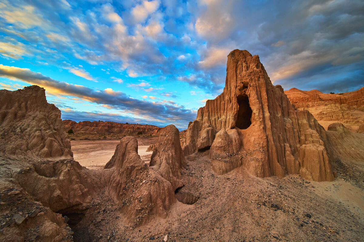 Cathedral Cave Parking Lot Formations