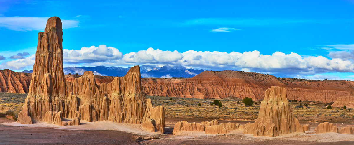 Cathedral Gorge Panorama