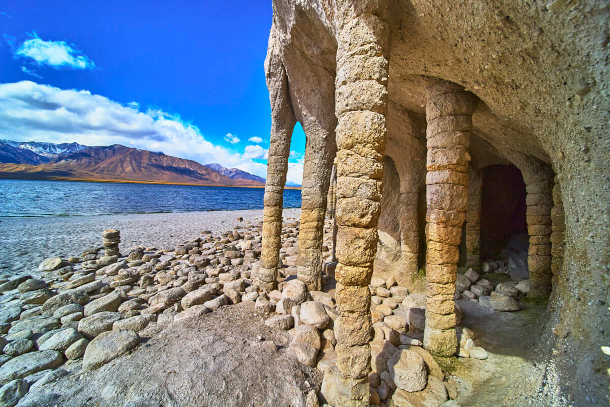 Crowley Lake Stone Columns