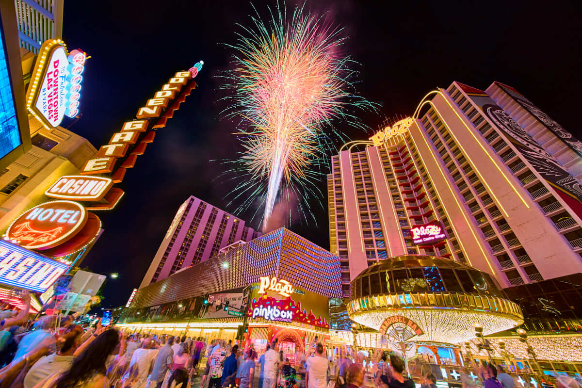 Fireworks At The Plaza