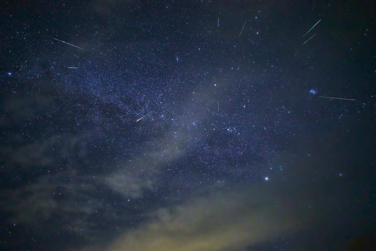 Meteors Stacked