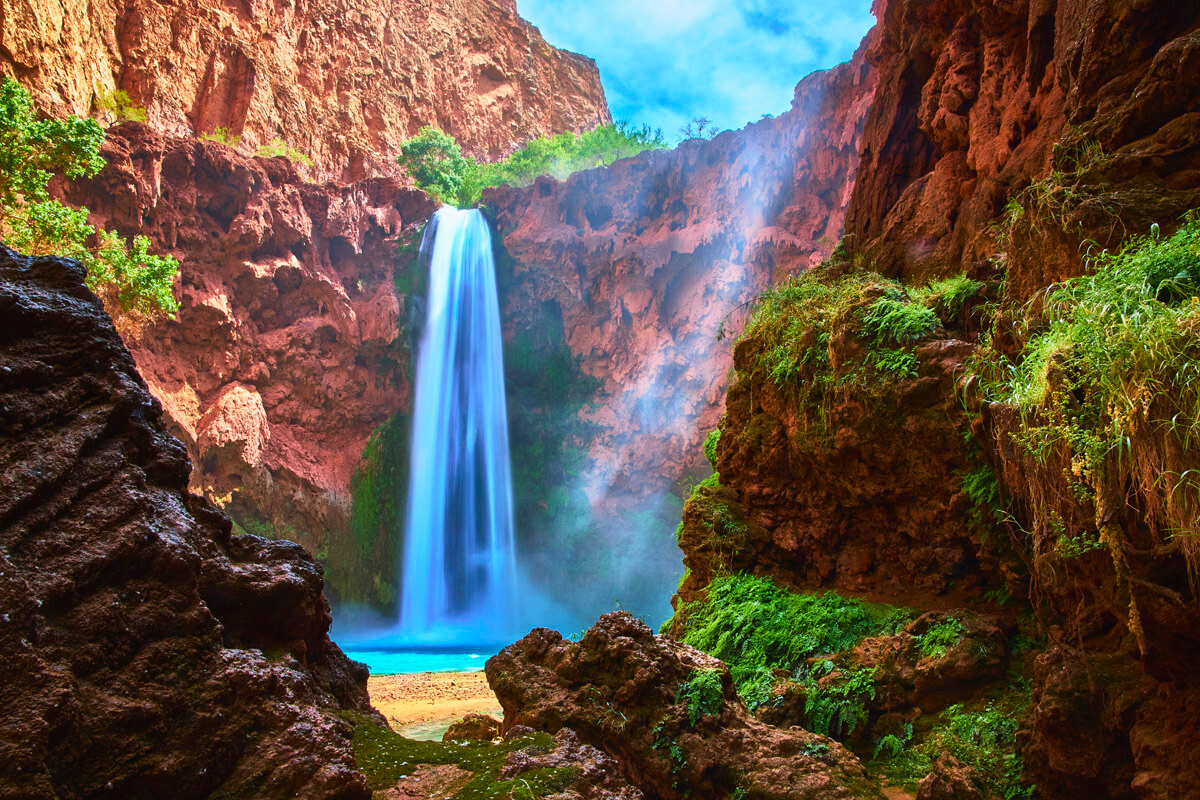 Mooney Falls - Distant View