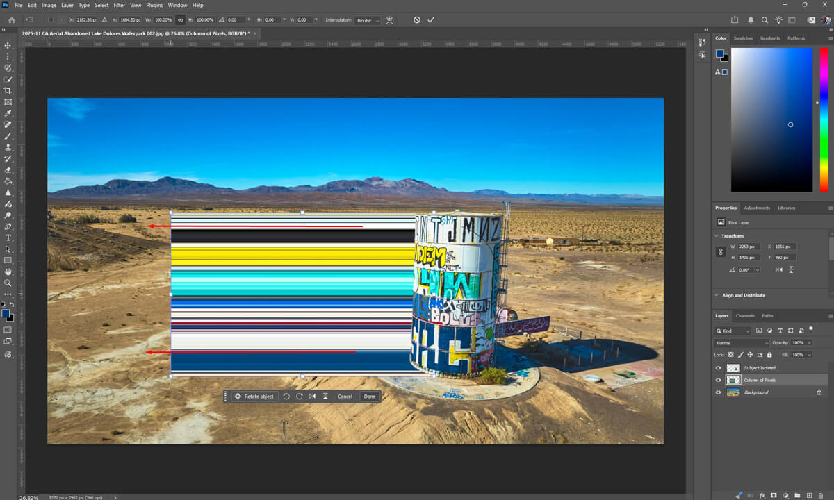 Step 5: Stretch the Pixels