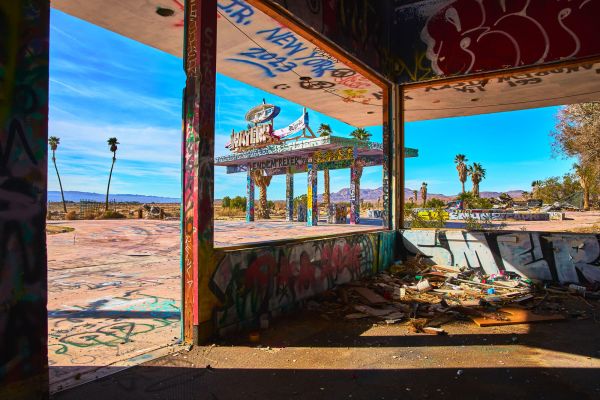 Desert Relics Near Las Vegas