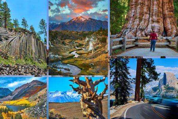 Road Trip Around the Sierra Mountains